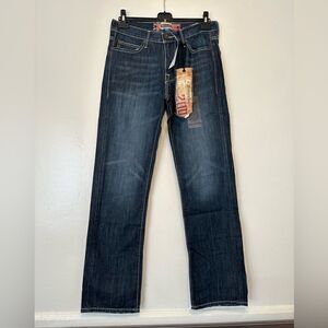 Monarchy Collection Men’s Premium Denim 32/34 straight Blue Jeans, NWT